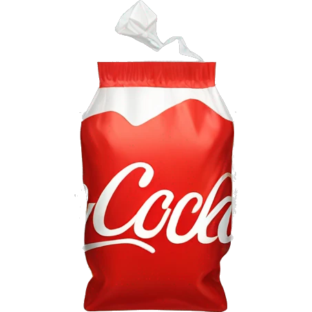 make a coke bag emoji