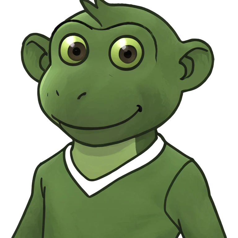 Monkey with clothes  emoji