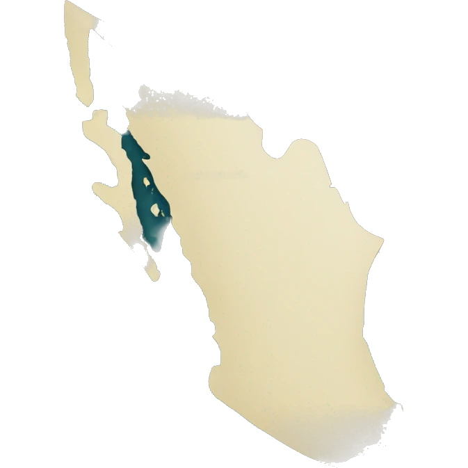 CDN en el mapa de mexico  emoji