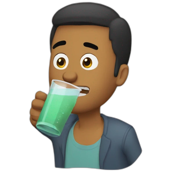 bojack horseman drinking emoji