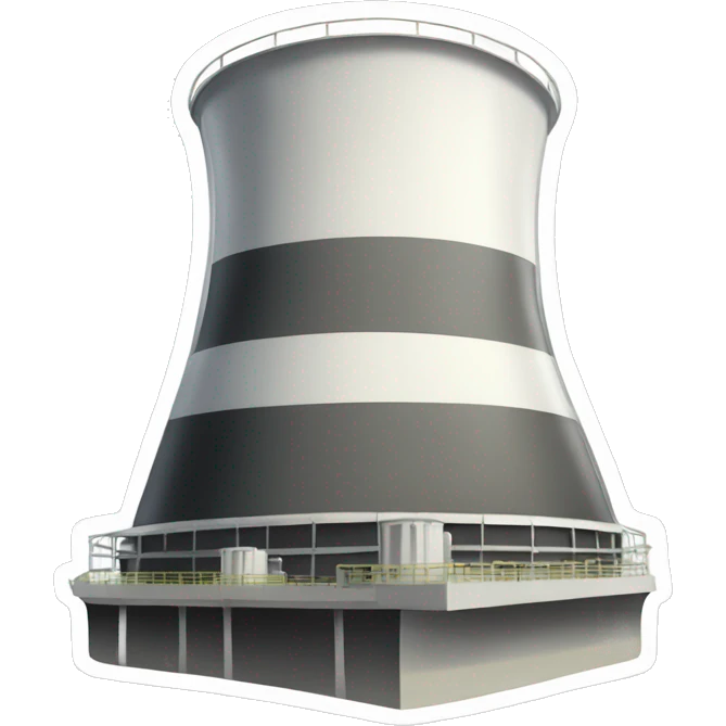 Coquette nuclear power plant  emoji