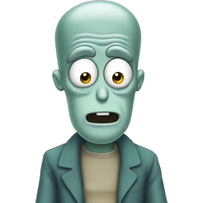 Squidward  emoji