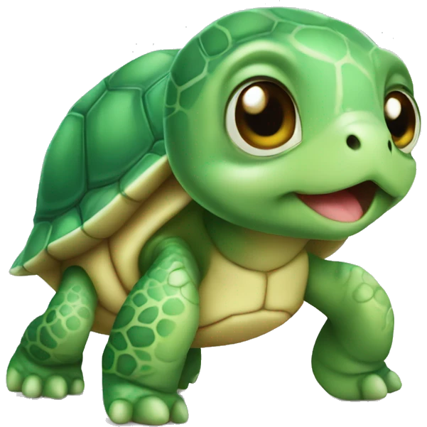 baby turtle cute emoji
