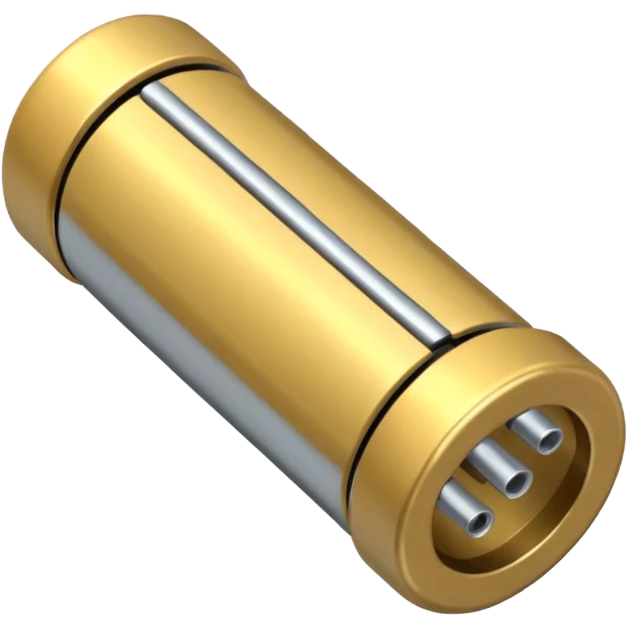 small metallic connector pin. emoji