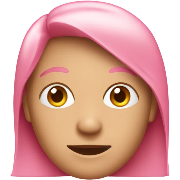 pink iphone emoji