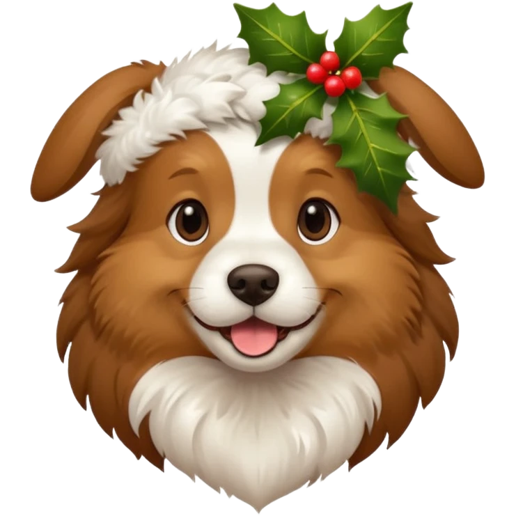 Dog with misle Finger emoji