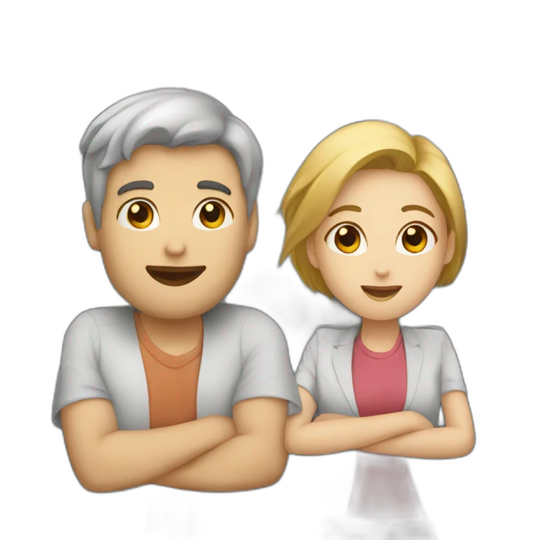 Deux personnes en train de se reproduire emoji