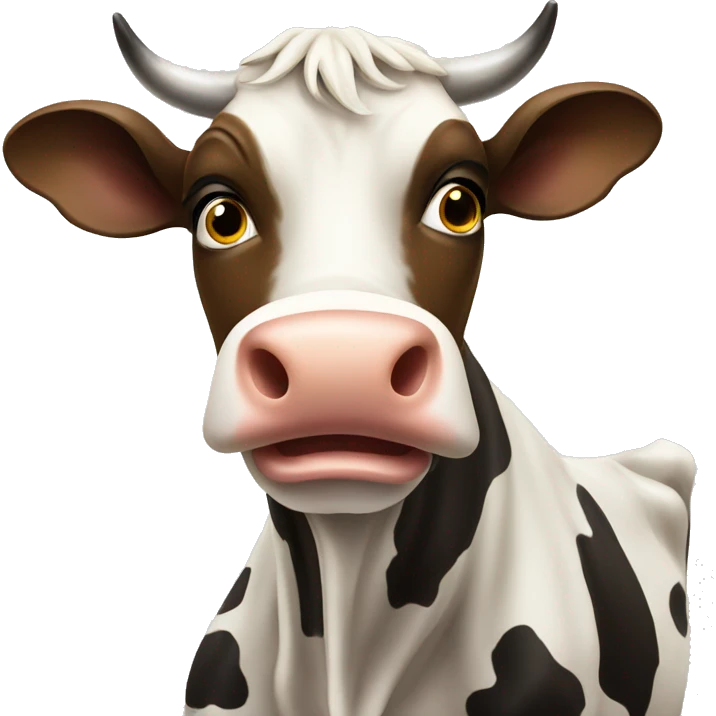 Cow hungry emoji