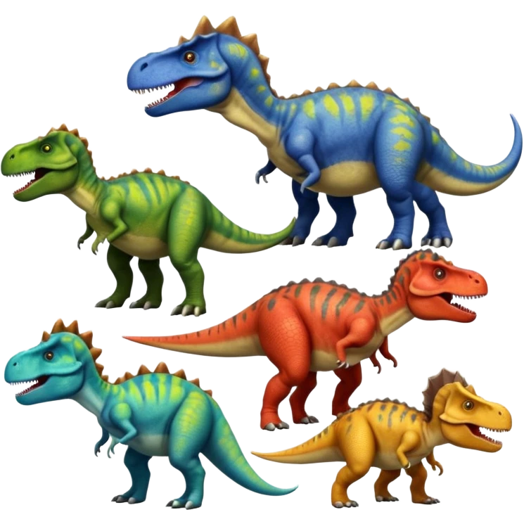 All Dinosaurs emoji