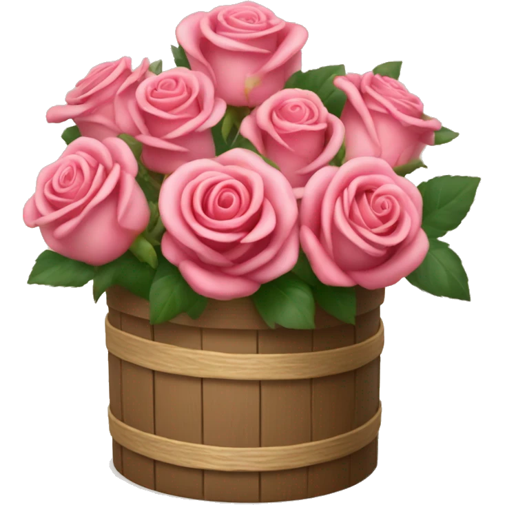 latona roses in a hat box  emoji