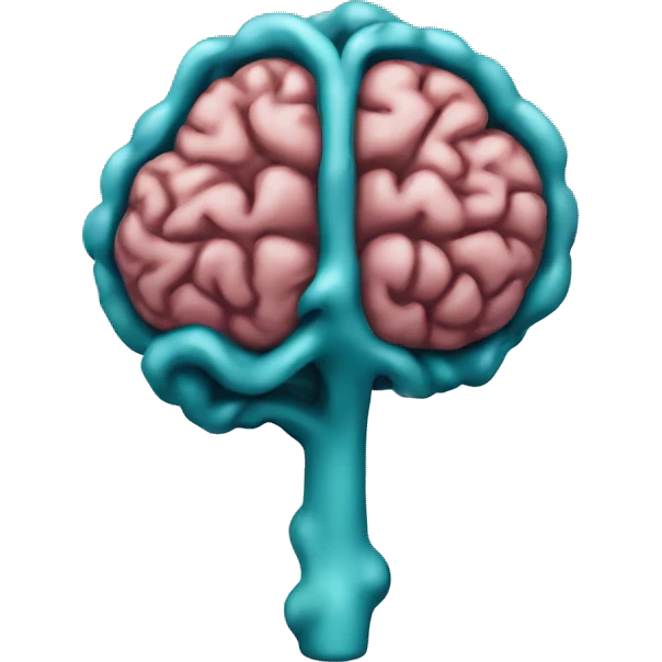 Brain stem emoji