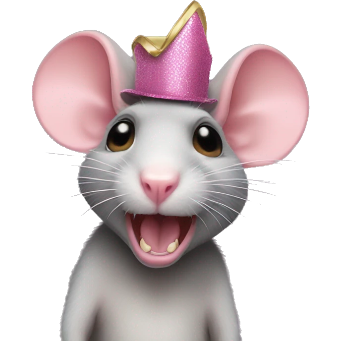 drag queen rat emoji