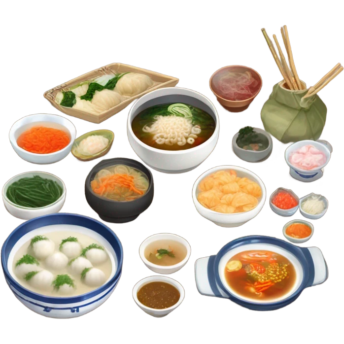 Korean New Year Food emoji