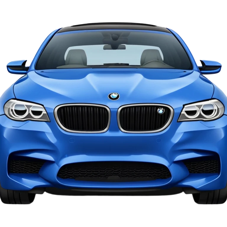 BMW M5 blue muzzle emoji