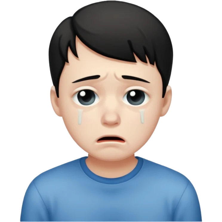 Sad emosnal boys emoji
