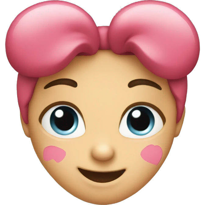 Cute heart emoji