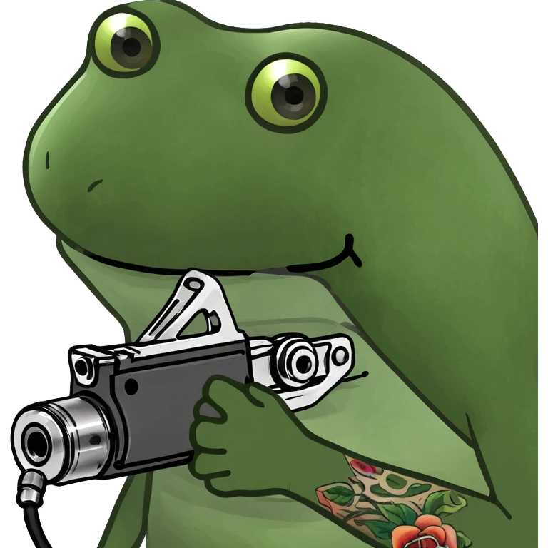 Tattoo machine emoji