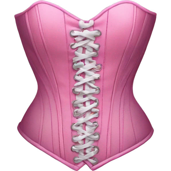 pink corset emoji