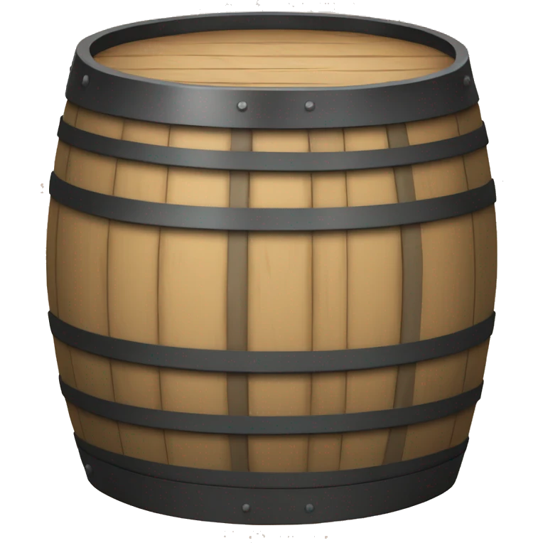 wooden barrel emoji