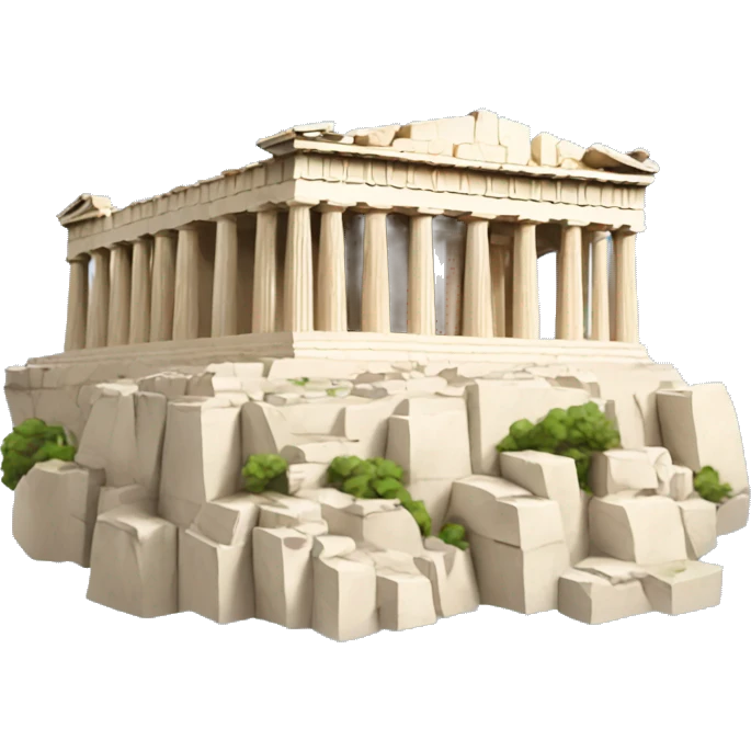 Athens Acropolis emoji