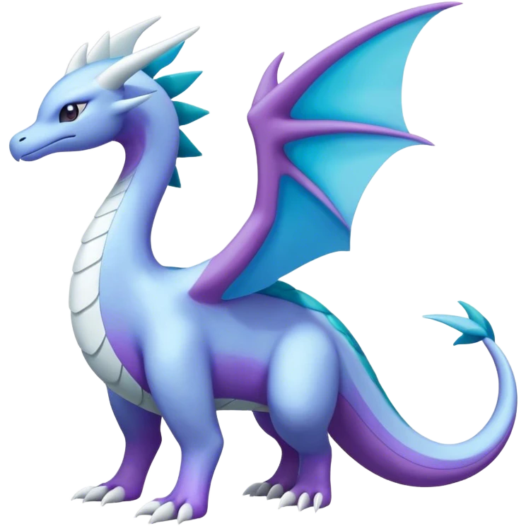 lugia-dragonair-suicune-salamence-Latios-hybrid, full body emoji