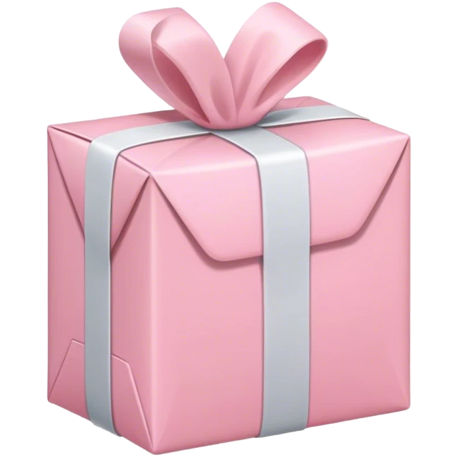 light pink package emoji