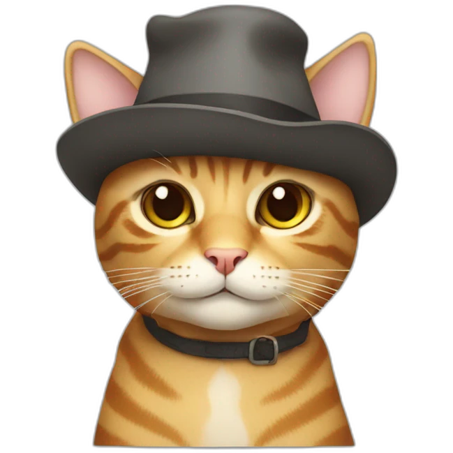 cat with hat emoji
