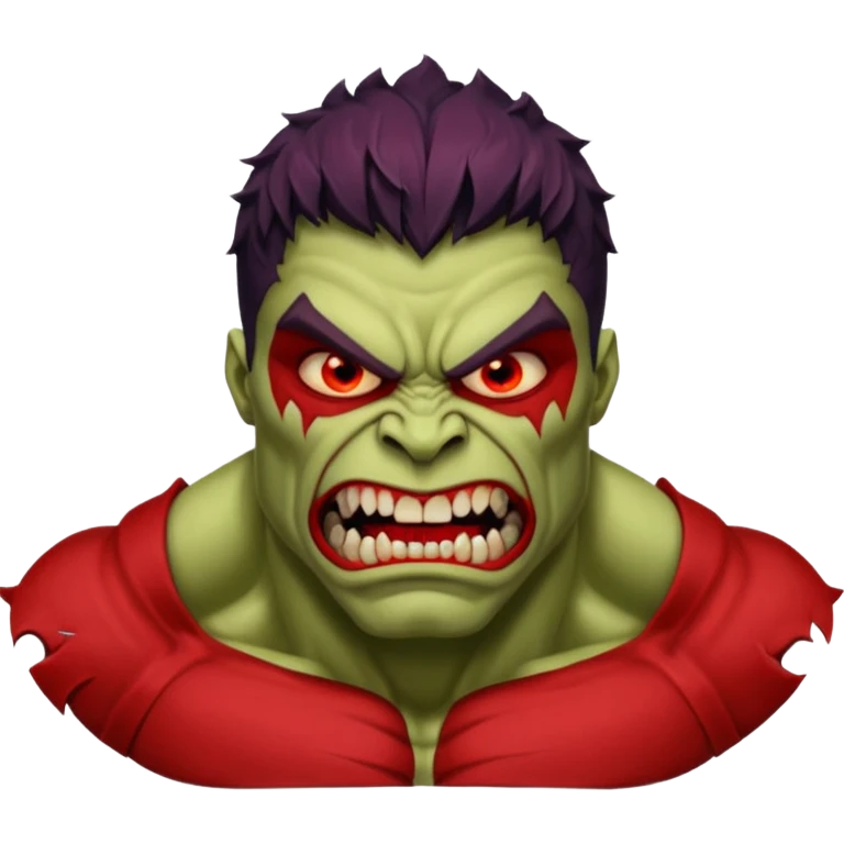 hulk vermelho vampiro emoji