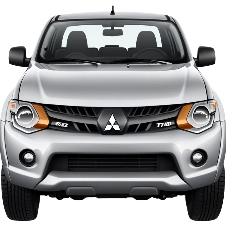 Mitsubishi Triton - Mitsubishi (Model Year: 2023) (Iconic colour: Silver) emoji