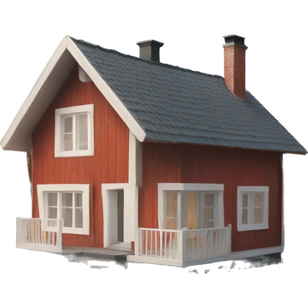 scandinavian house emoji