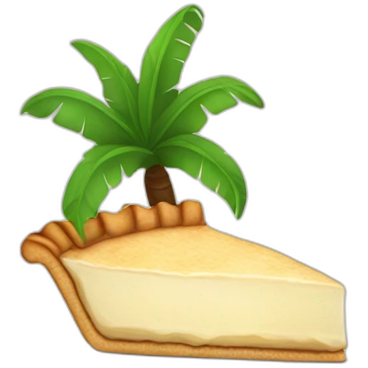Coconut pie emoji