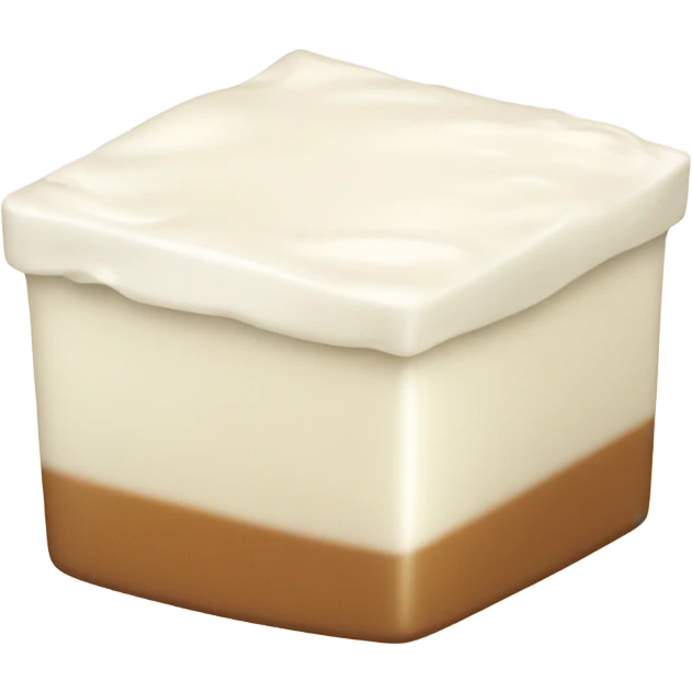 pack of cream emoji