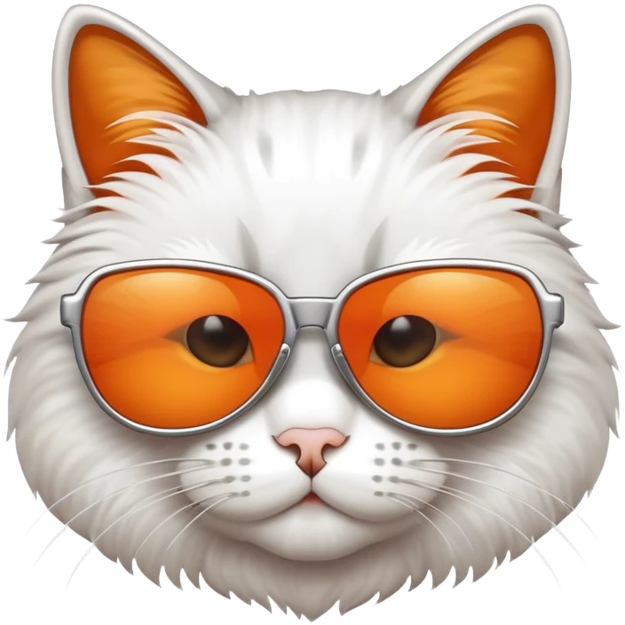 Cat wearing sunglasses emoji