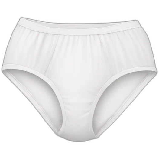 Underwear white emoji