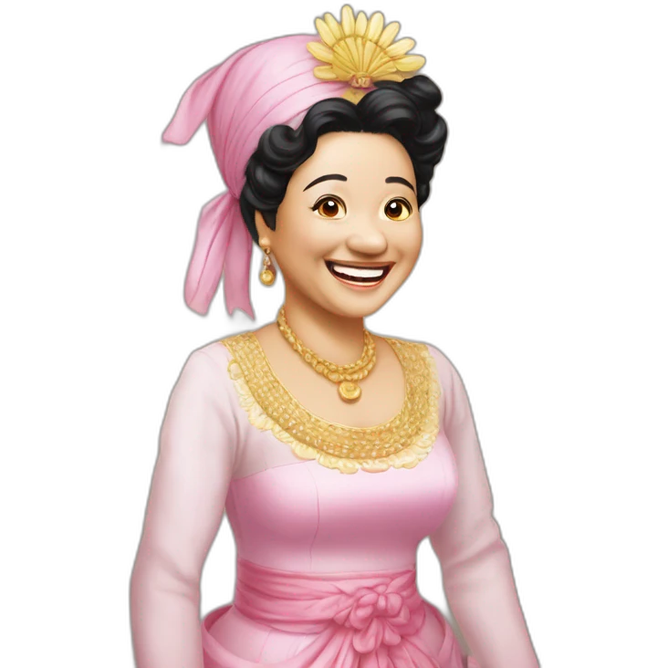 Megawati soekaenoputri Shy Laugh emoji