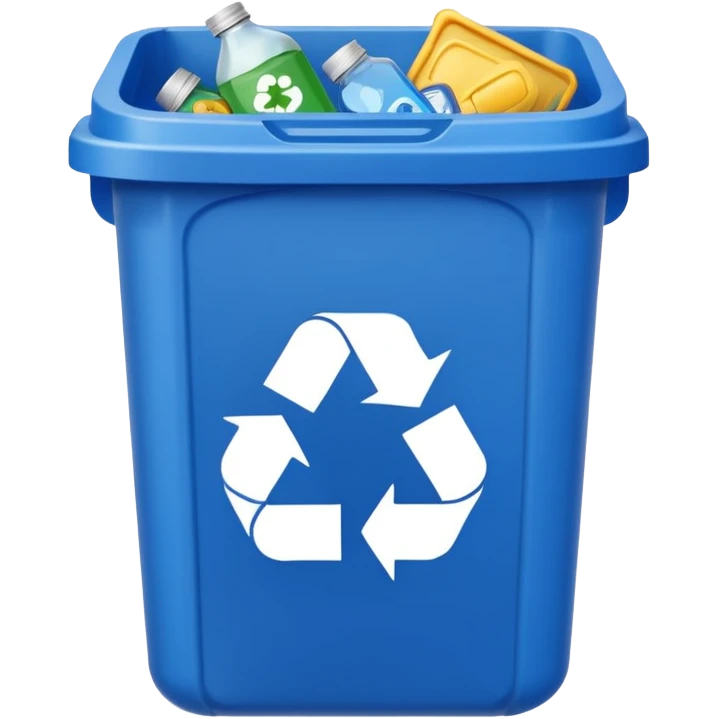 recyclage poubelle  emoji
