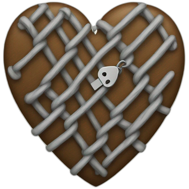 Locked heart emoji