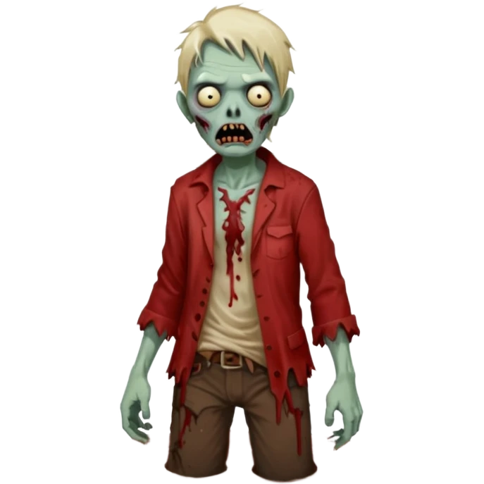 zombie in red river emoji