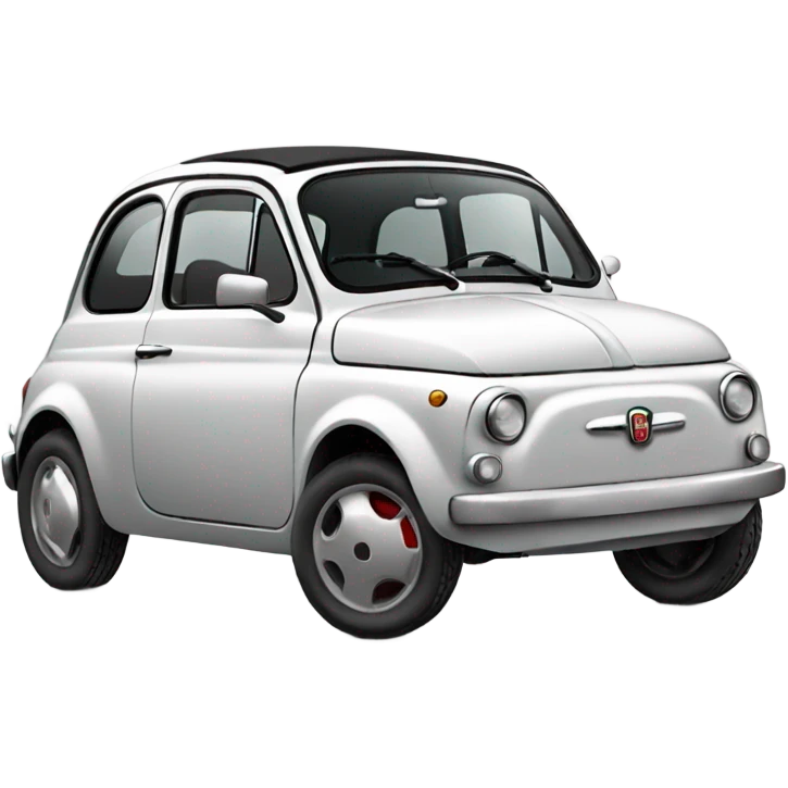 Auto fiat 500 emoji