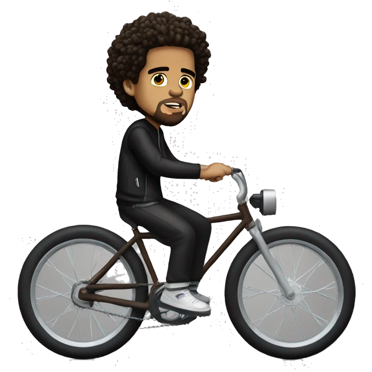 J.Cole on a bike emoji