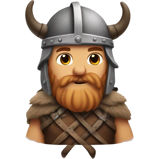 Viking in love emoji