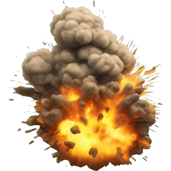 Exploding Print emoji