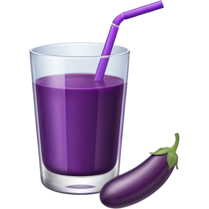  Eggplant juice emoji