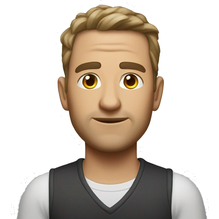 Пончики в виде елочных игрушек на новогодней елке emoji