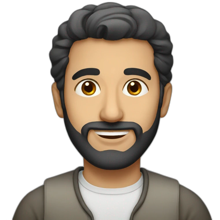 An Iranian man emoji