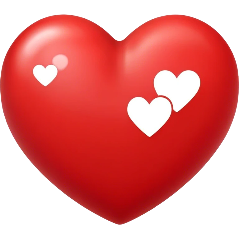 Red heart emoji