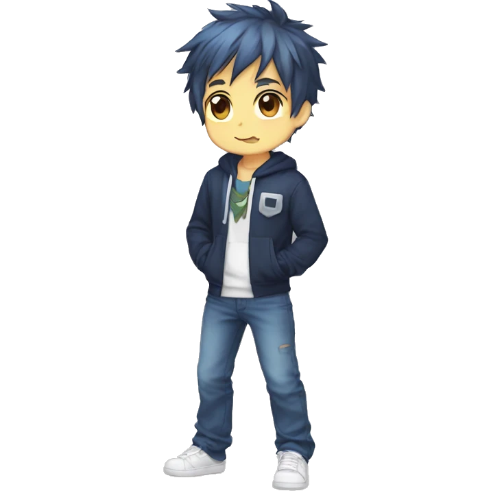 Catboy-Chibi-Sona-Fakémon full body emoji