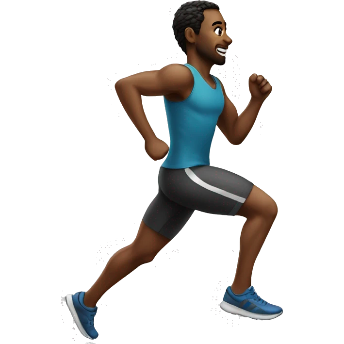 Running on my way emoji
