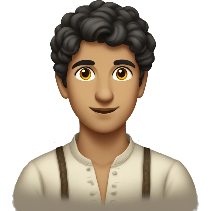 19th century Turkish teenager without a hat emoji