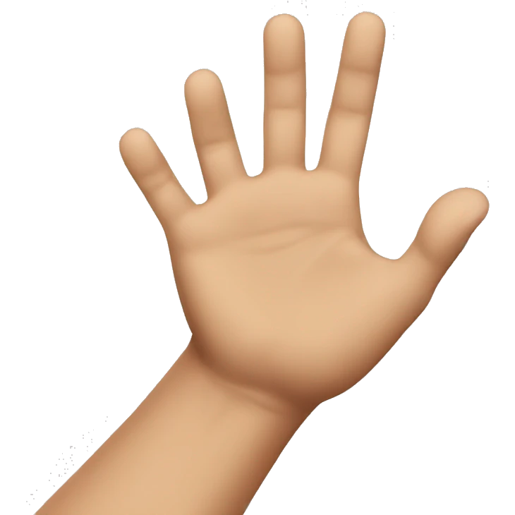 female hand wielding power emoji